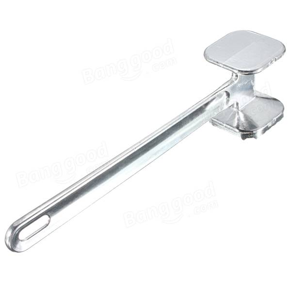 Aluminum double sided steak hammer