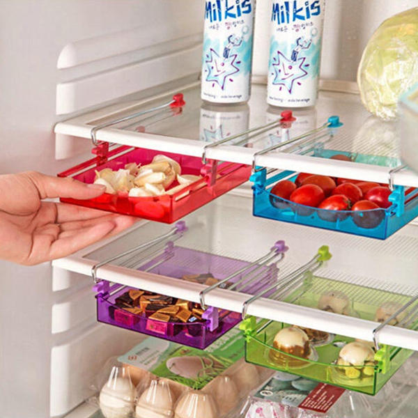 Multifunctional refrigerator to store sliding drawers