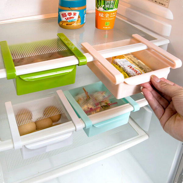 Plastic refrigerator storage box