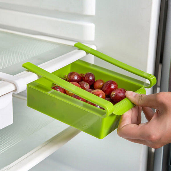 Plastic refrigerator storage box