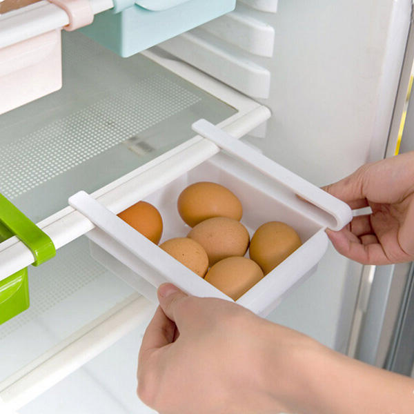 Plastic refrigerator storage box