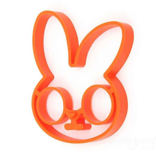 Silicone rabbit cooking mould