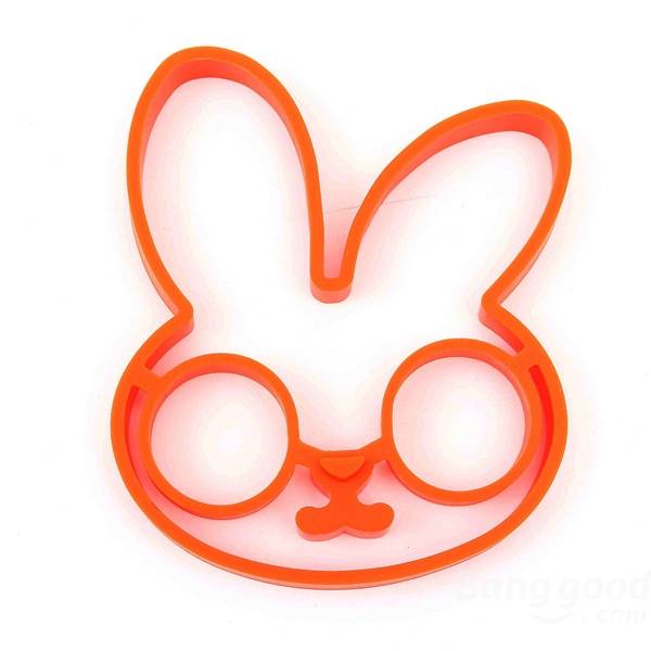 Silicone rabbit cooking mould