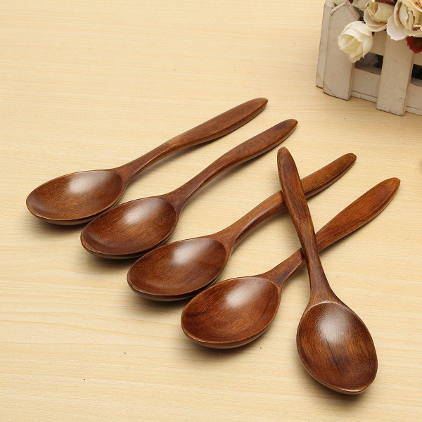 Wooden cooking spoon tool