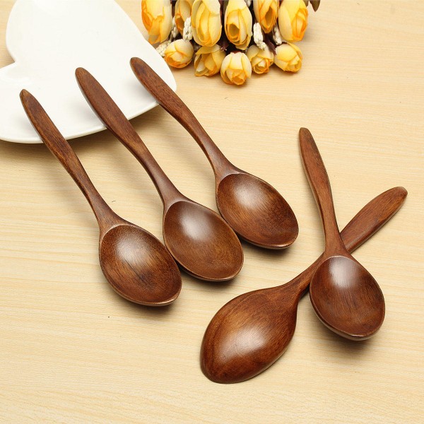 Wooden cooking spoon tool