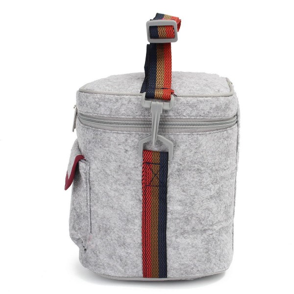 An insulated lunch storage box