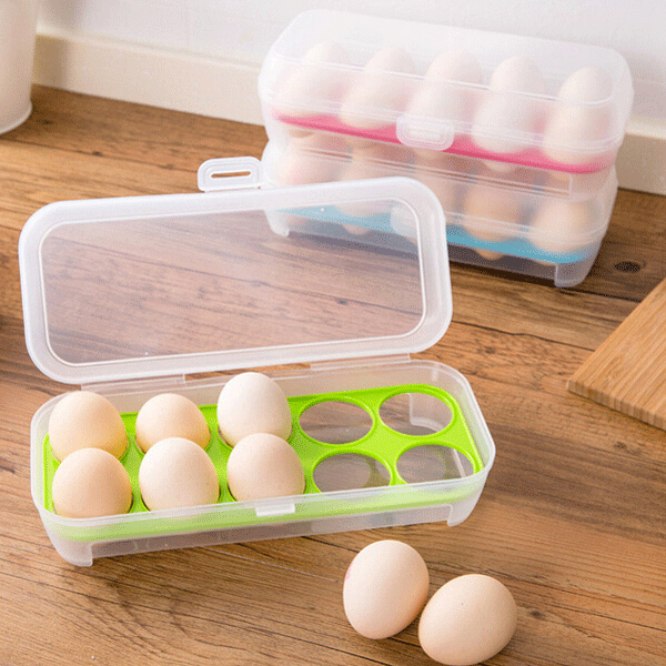 10 egg storage boxes