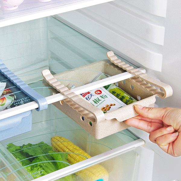 Refrigerator drawer rack