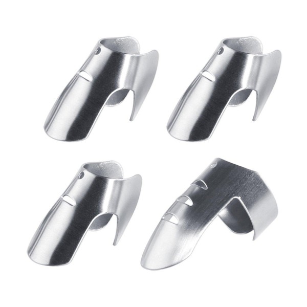 Stainless steel finger protector