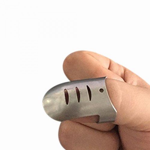 Stainless steel finger protector