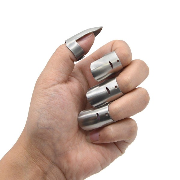 Stainless steel finger protector