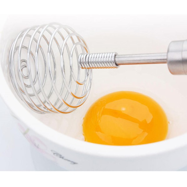 Stainless steel egg beater