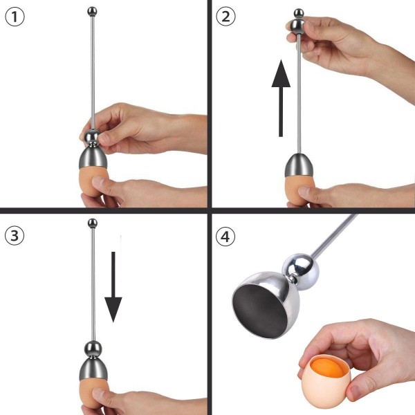 Stainless Steel Eggshell Cutter