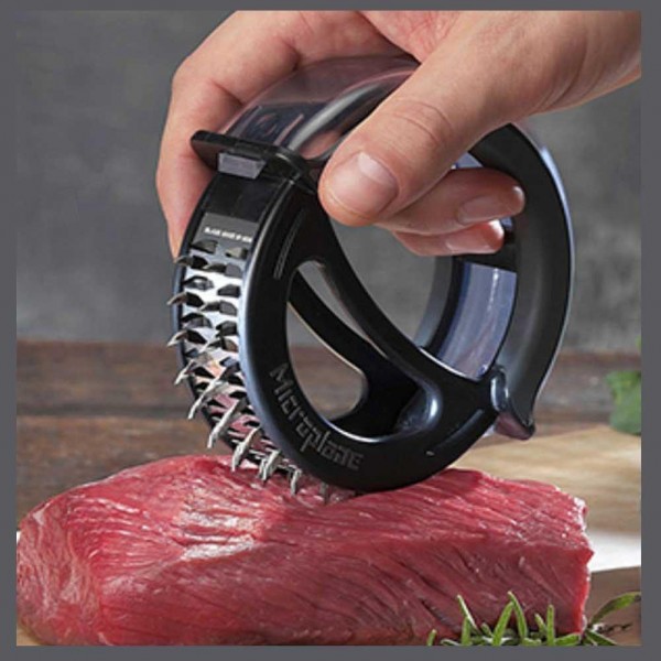 Stainless steel meat tenderizer needle