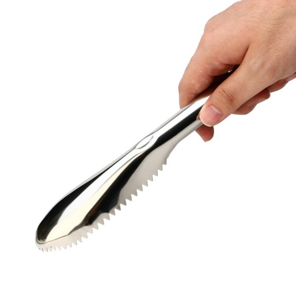 Stainless steel fish scale scraper