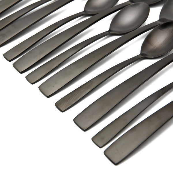 High-end stainless steel tableware set