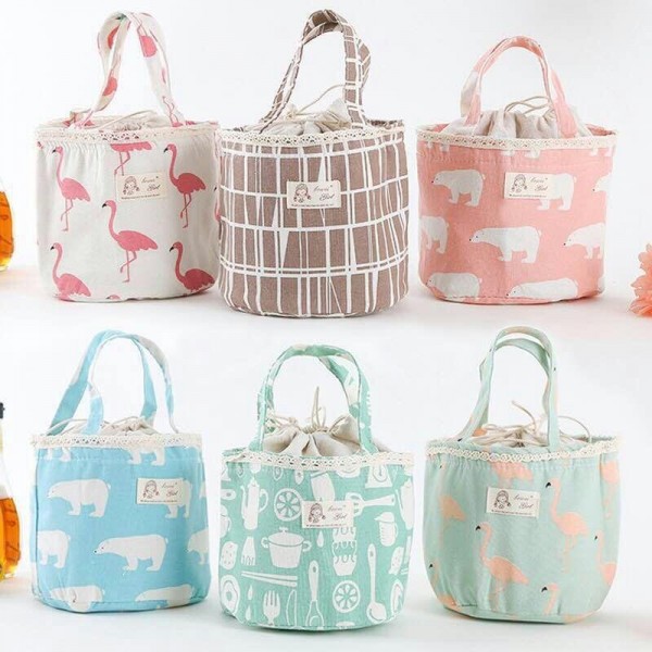 Bento lunch box carrier bag