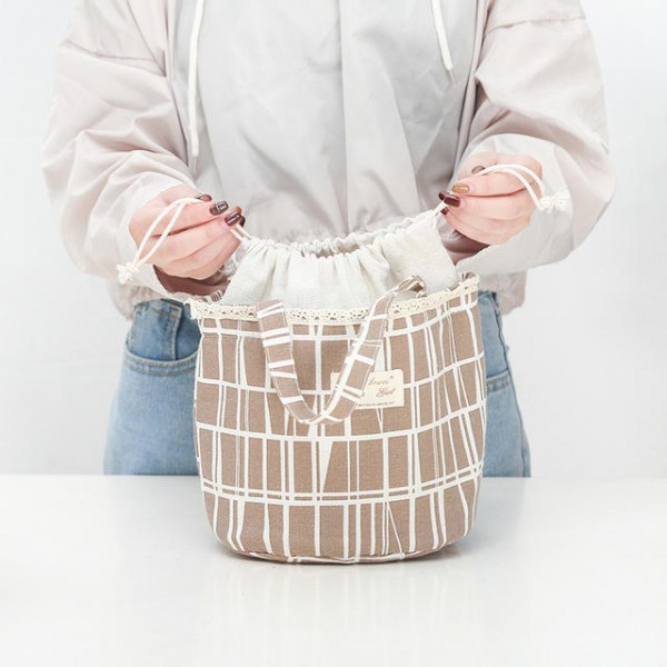 Bento lunch box carrier bag