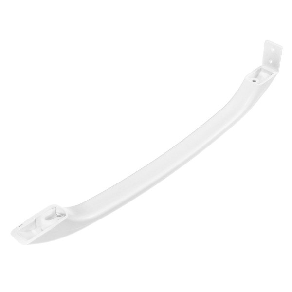 White refrigerator door handles