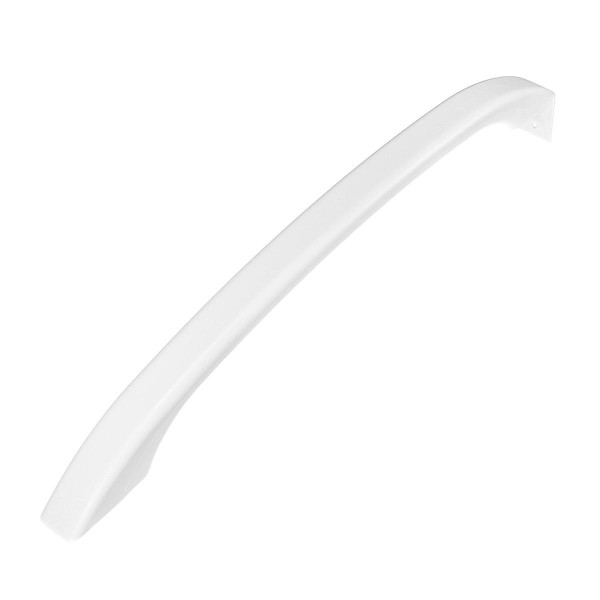 White refrigerator door handles