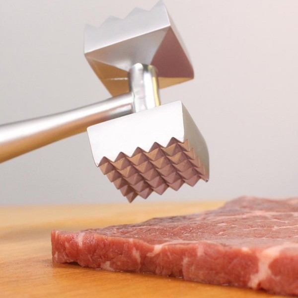 Stainless steel meat hammer