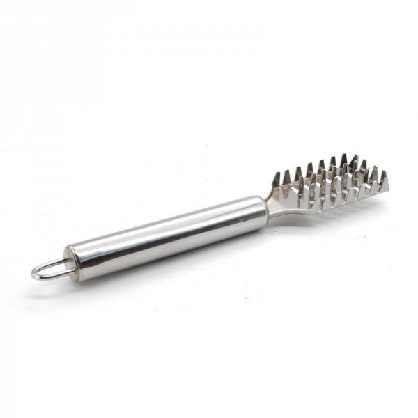 Stainless steel fish scale remover