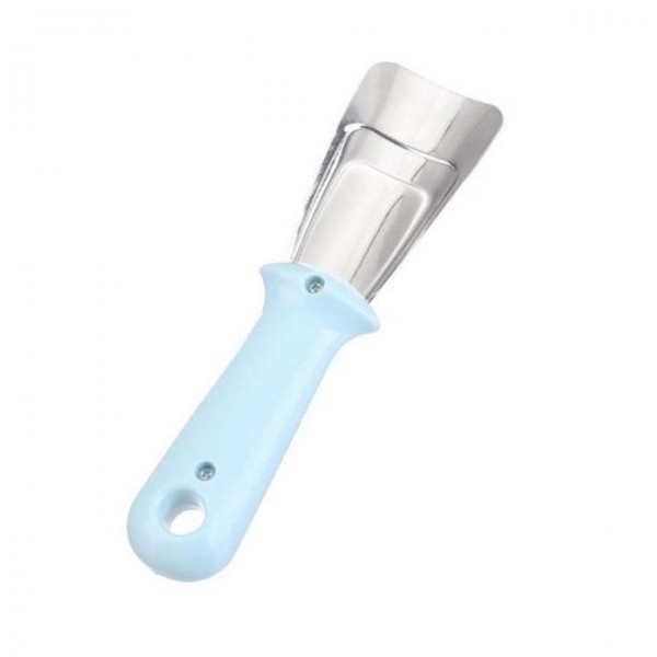 Portable stainless steel ice remover