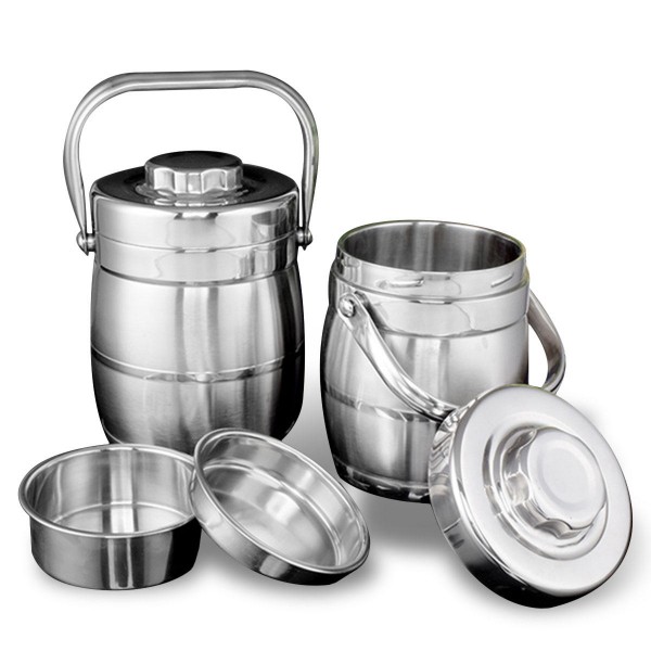 Thickened stainless steel insulated drum