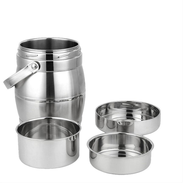 Thickened stainless steel insulated drum