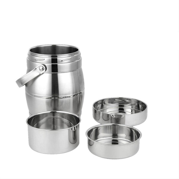 Thickened stainless steel insulated drum