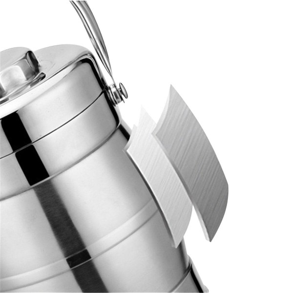 Thickened stainless steel insulated drum