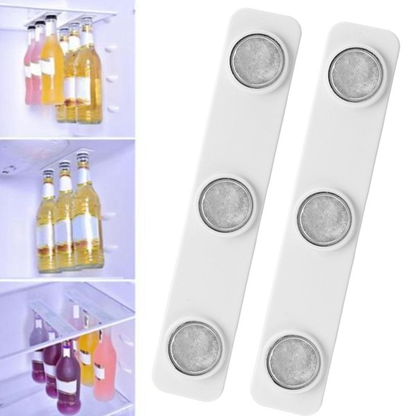 Magnetic bottle holder