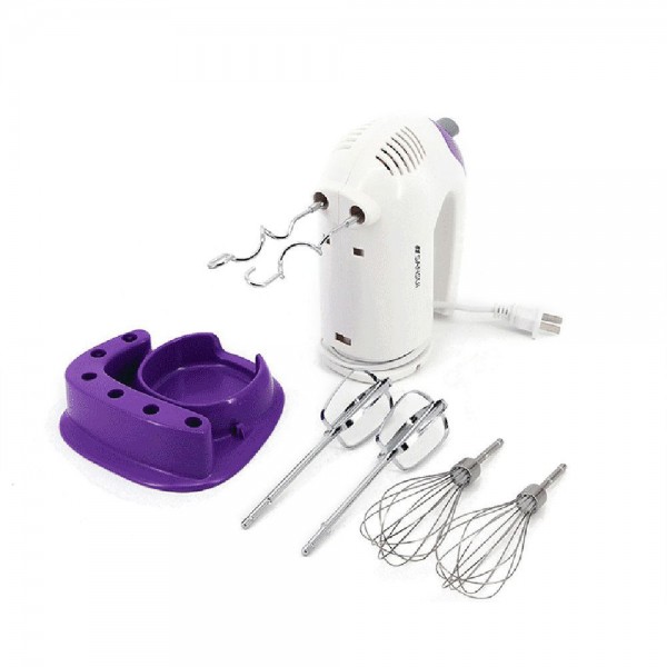 Hand-held electric egg beater