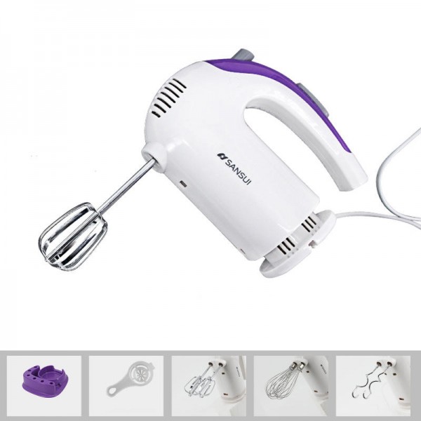 Hand-held electric egg beater