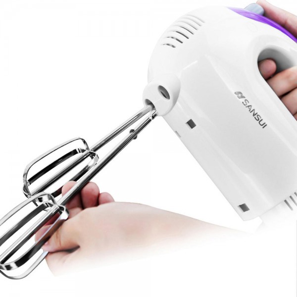 Hand-held electric egg beater