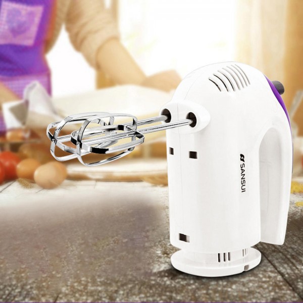 Hand-held electric egg beater